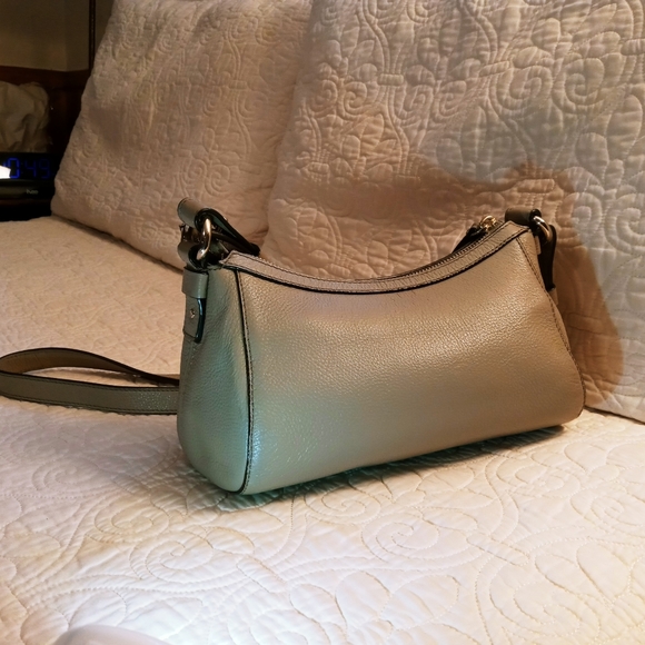 KATE SPADE Gabriella Berkshire Rd Crossbody/Shoulder Bag in Taupe Pebble… - Picture 14 of 16